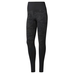 Legginsy Damskie Reebok Thermowarm Seamless Czarne PL 21NORTH